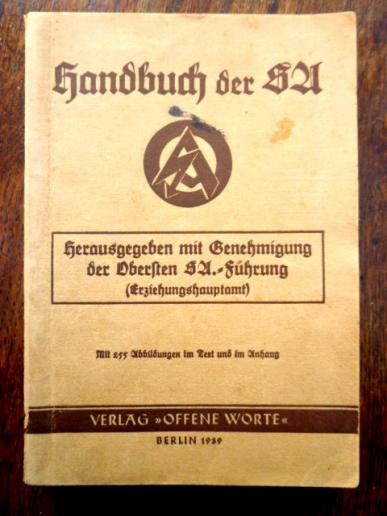 HANDBUCH OF THE SA, 