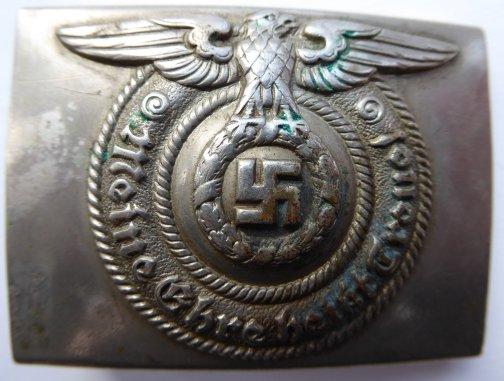 NICKLEL SS NCO / OR'S BUCKLE.