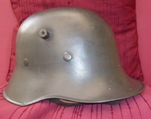 ALLGEMEINE SS STEEL HELMET.