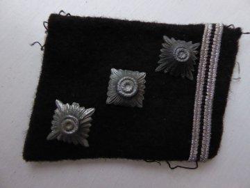 SS OBERSTURMFUHRER RANK PATCH.