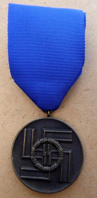 SS 8 YEAR SERVICE MEDAL