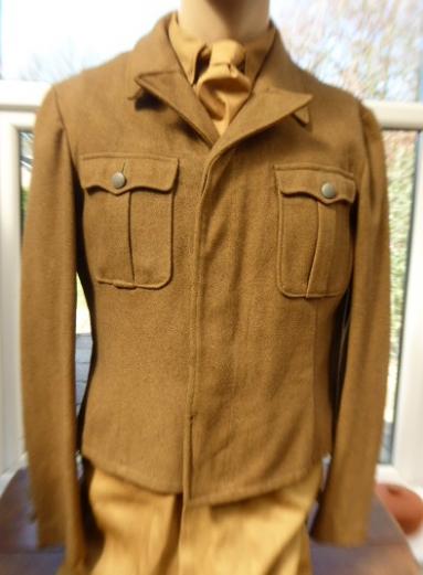 HJ LEADER BLOUSE WITH FLY FRONT. EX PHIL BAKER.