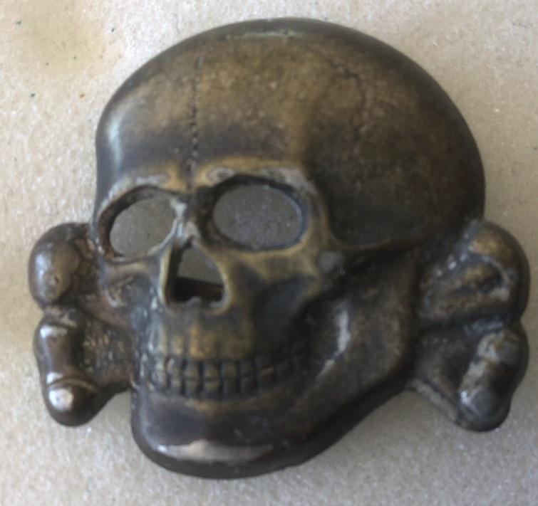 SS VISOR SKULL.