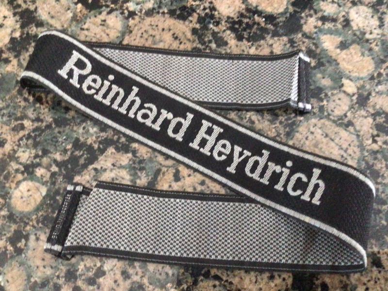 MINT BEVO REINHARD HEYDRICH CUFFTITLE