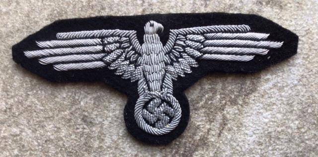 SS OFFICERS EMBROIDERED SLEEVE EAGLE.