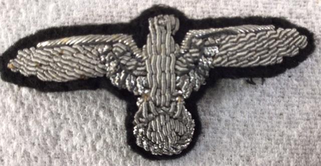 SUPERB AND RARE SS OFFICER HAT EAGLE.