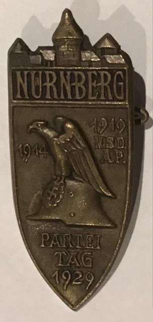 NURNBERG RALLY BADGE