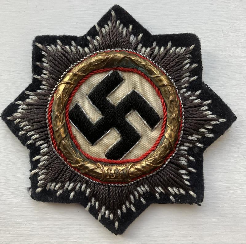 GERMAN CROSS IN GOLD, FOR PANZERS.