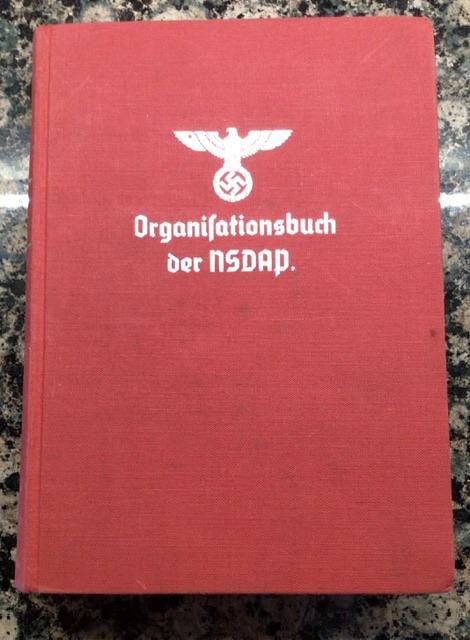 1936 ORGANISATIONS BOOK.