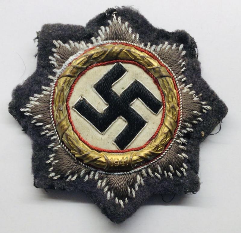 LUFTWAFFE GERMAN CROSS IN GOLD.