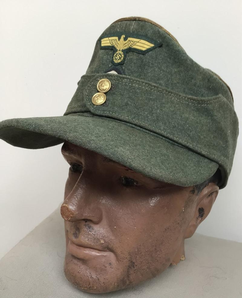 TEXTBOOK MARINE ARTILLERY M43 FIELD CAP.
