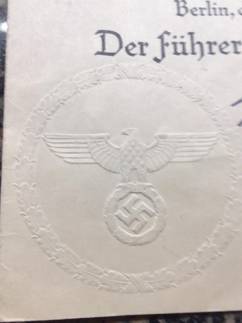 SS 4 YEAR BOXED MEDAL WITH LSSAH CITATION.