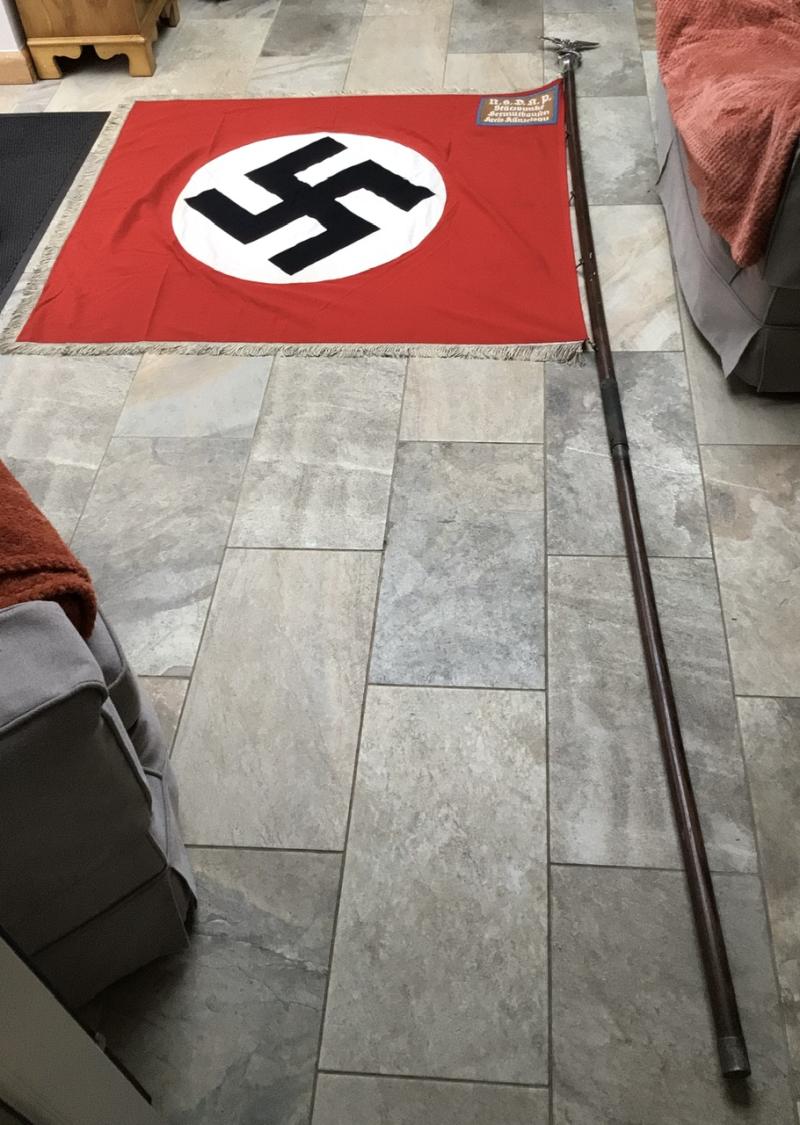 A COMPLETE ORTSGRUPPE STANDARTE.