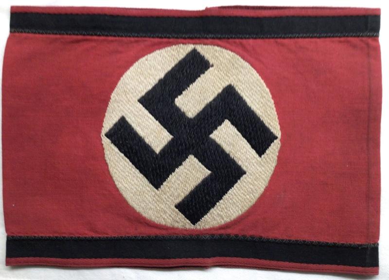 RARE.EARLY SS BROWNSHIRT BRASSARD.