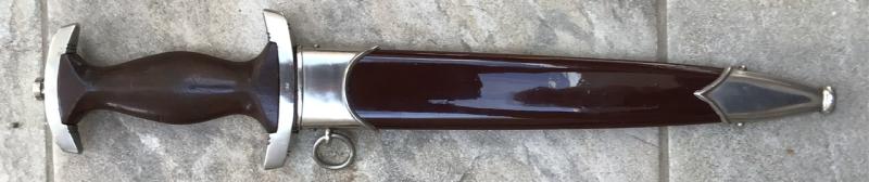 SA MANNS DAGGER BY AUGUST MERTAN Ww.