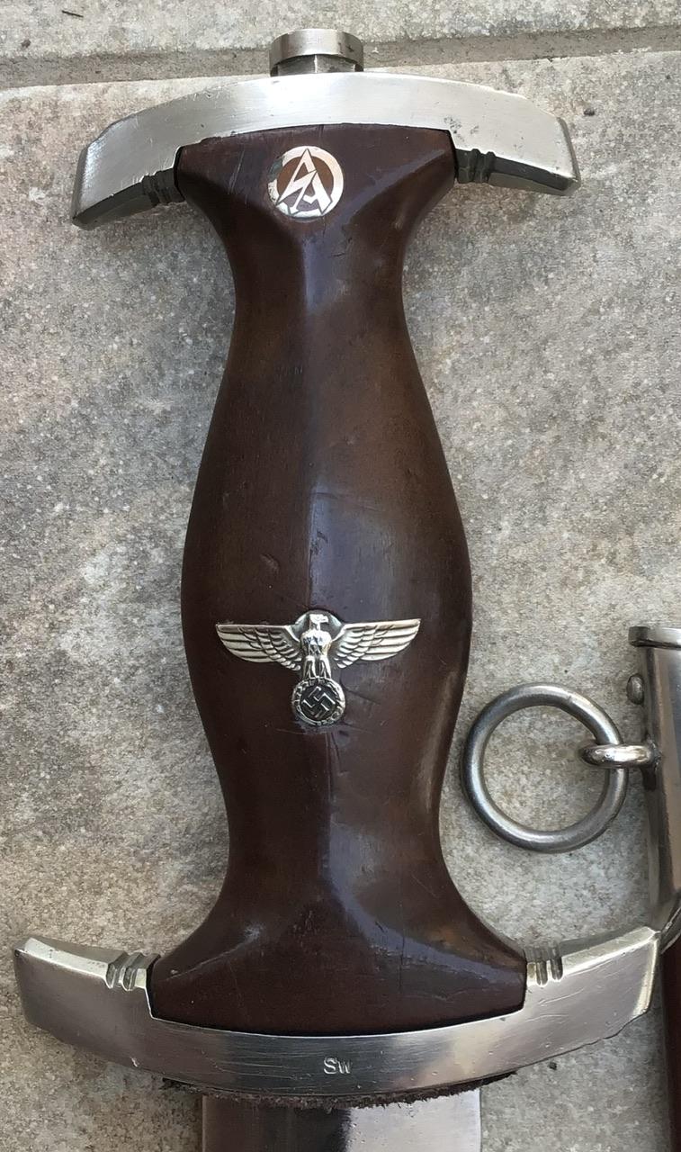 SA MANNS DAGGER BY AUGUST MERTAN Ww.