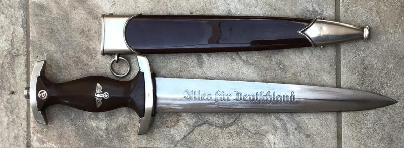 SA MANNS DAGGER BY AUGUST MERTAN Ww.